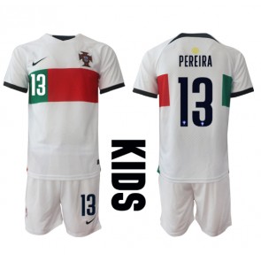 Portugal Danilo Pereira #13 Gostujuci Dres za Dječji SP 2022 Kratak Rukavima (+ kratke hlače)